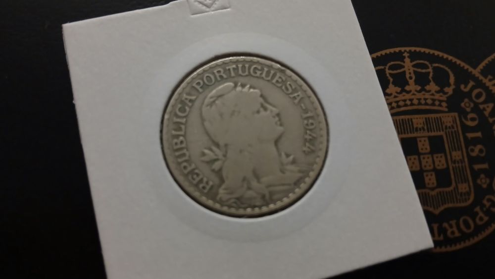 Moedas de 1 Escudo de 1939, 1940 e 1944