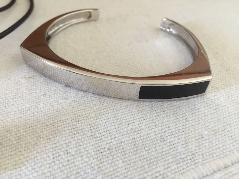 conjunto de jóias Borelli . brincos, colar e pulseira