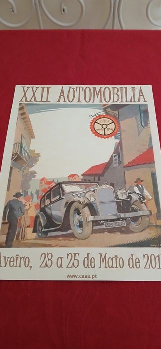 Cartaz XXII Automobilia Aveiro de 2014