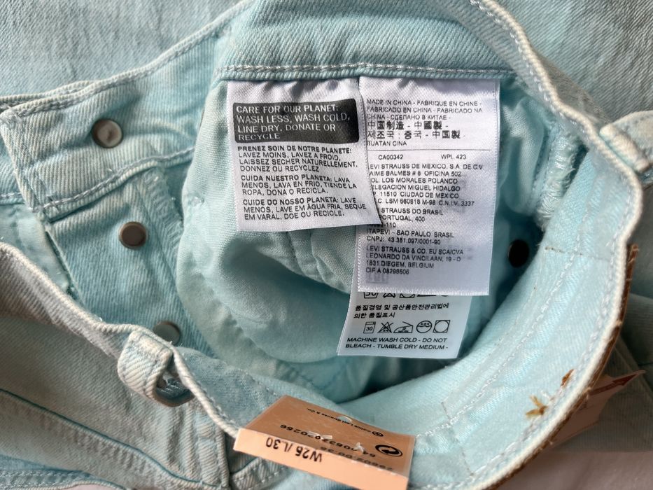 Levi’s Strauss & Co jeansy skinny stretch 501