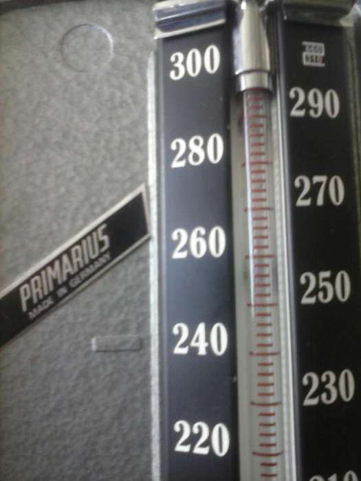 Medidor de tensao primarius antigo