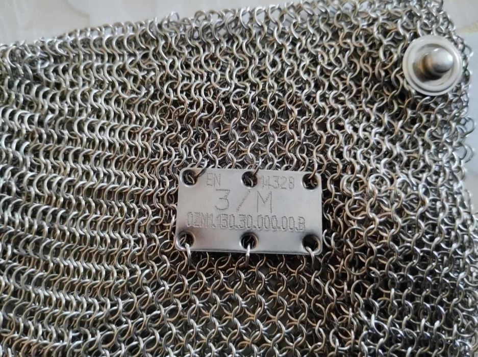 Ochronne rękawice robocze, kolczuga BÁTMETALL 14328  Batmetall