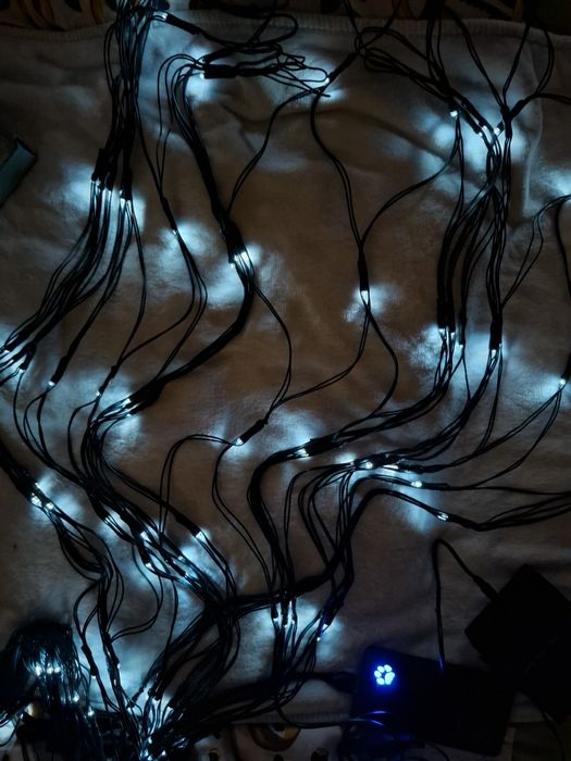 Лед герлянди. На батарейках