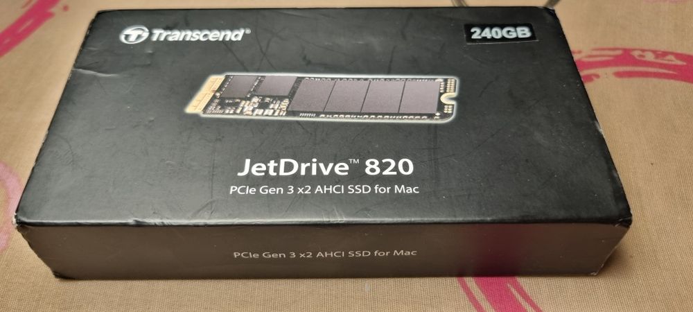 NOVO / SELADO" "NUNCA USADO" SSD Mac 240GB Transcend JetDrive 820