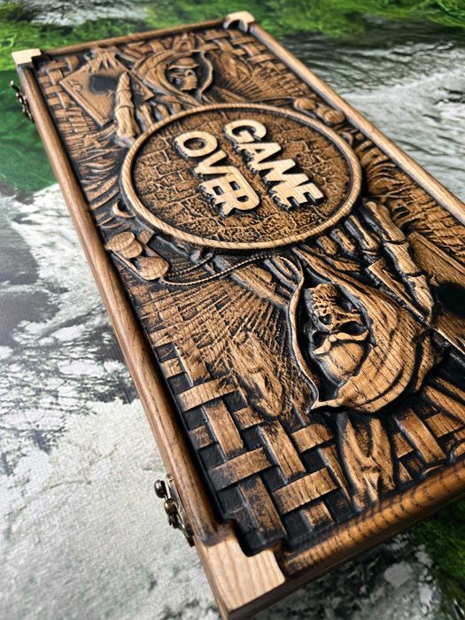 нарди нарды з дерева, game over