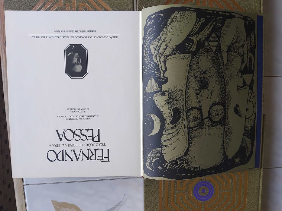 4 Livros de Poesia Portuguesa: 50 Anos da Morte de Fernando Pessoa