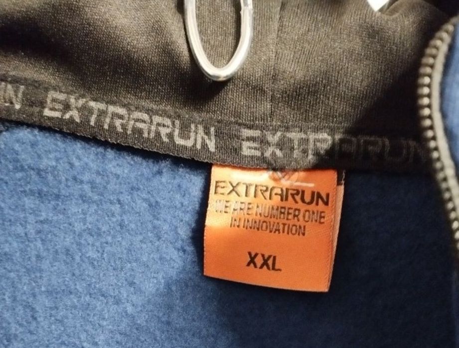 Ciepty bawetniany dres meski Extrarun