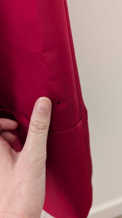 Vestido vermelho Mango