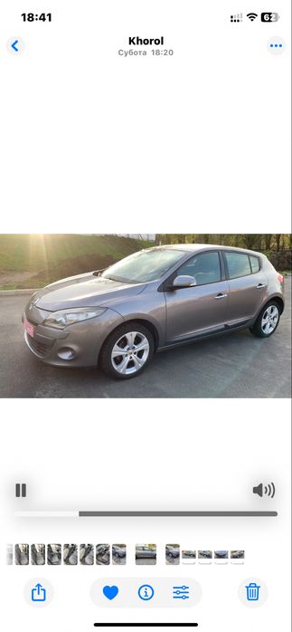Продам renault megane 2009 року двигун 1.6 бензин