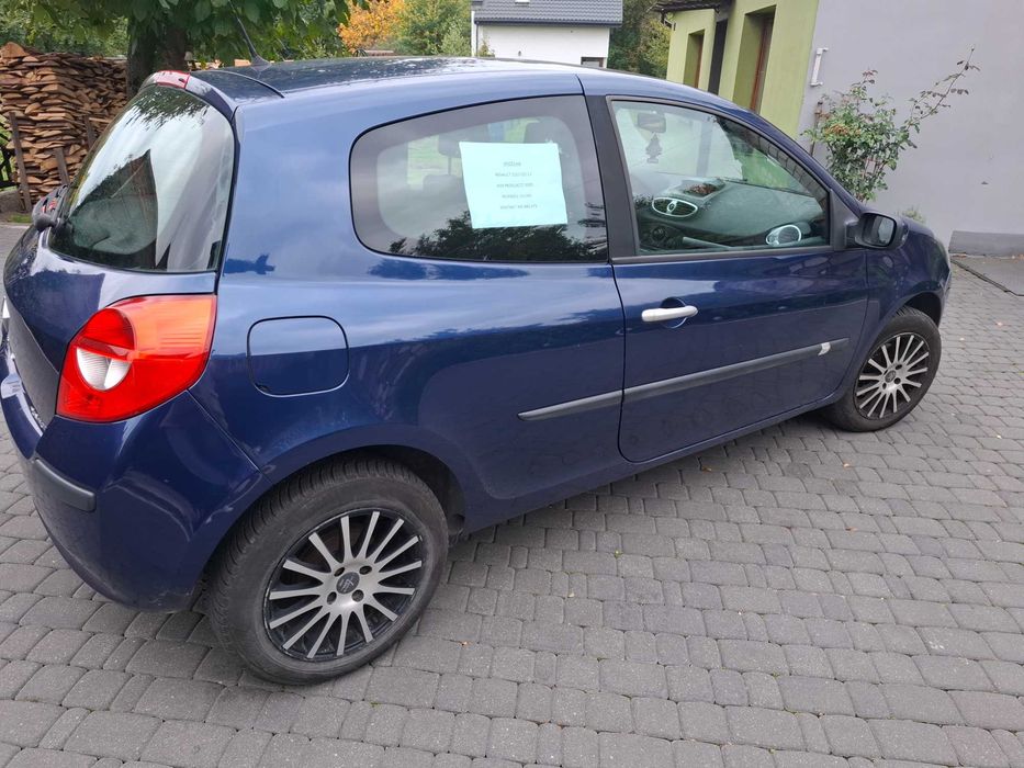 Renault Clio III 1.2 Benzyna | Niski Przebieg 123 tys. km | Klimatyzacja | Zadbane