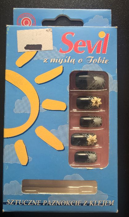 SEVIL sztuczne paznokcie 4112