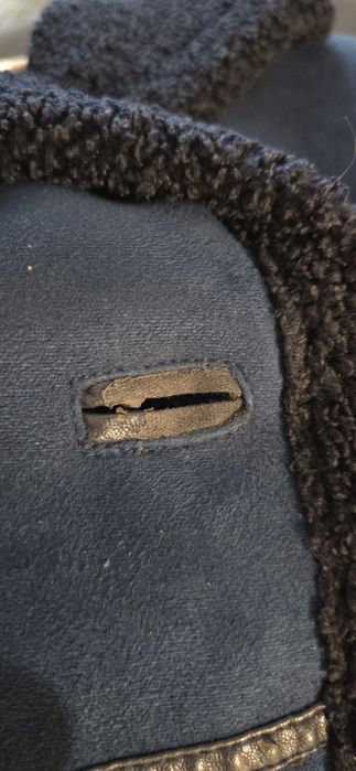 Płaszcz kożuch damski Zara