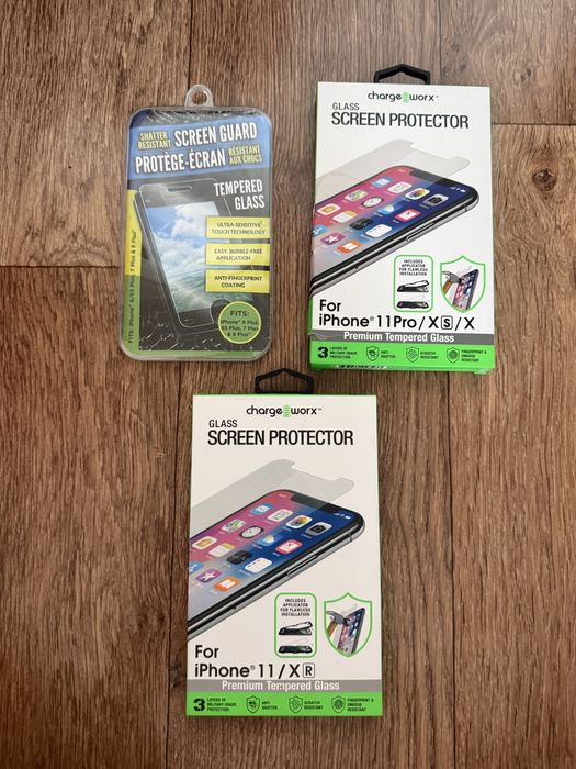 Захисне скло Iphone 11, Xr, Xs, X, 11 Pro, 6 Plus, 7 Plus, 8 Plus