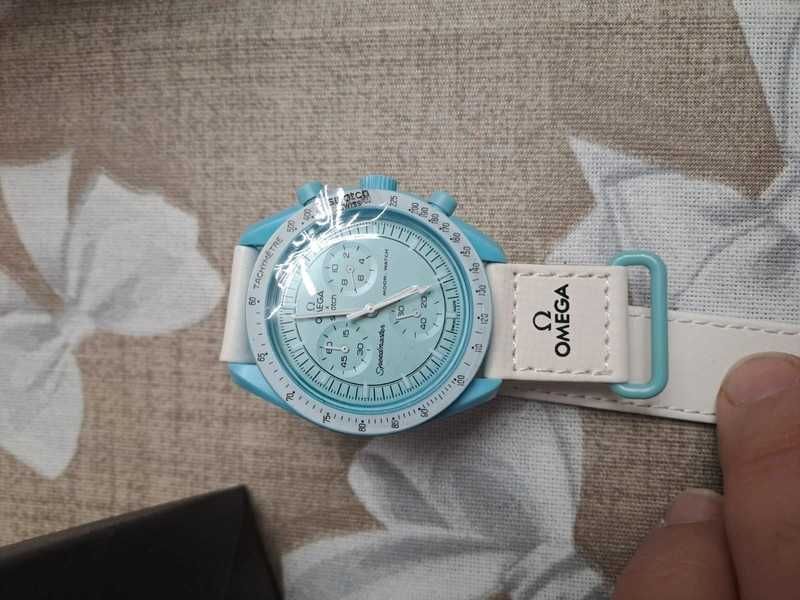 Omega x Swatch Uranus SO33L100 - Noworoczna Wyprzedaż Online