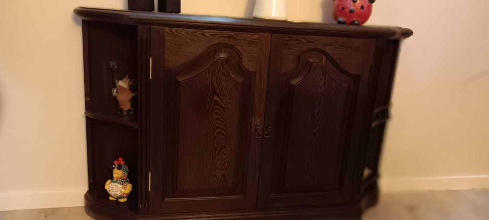 Sapateira em madeira exotica