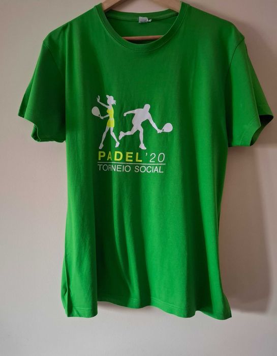 T´Shirt Padel Carcavelos Ténis & Padel e Oeiras Padel Academy - Homem