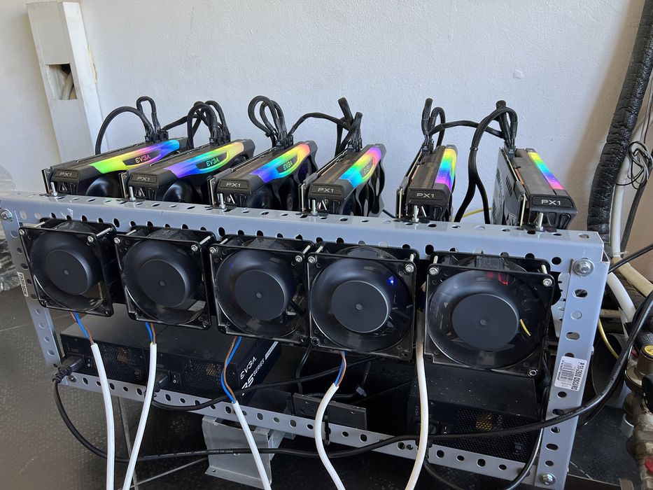 Rig 5x EVGA RTX 3090