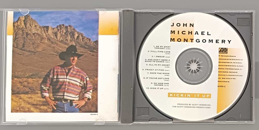 CD " Kickin´it up " de John Michael Montgomery, em ótimo estado, como novo