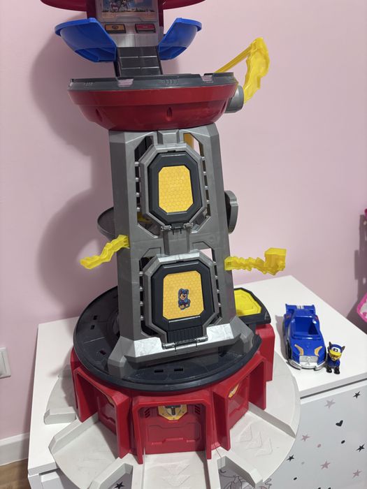 Psi patrol baza kosmo pieski mighty pups duża