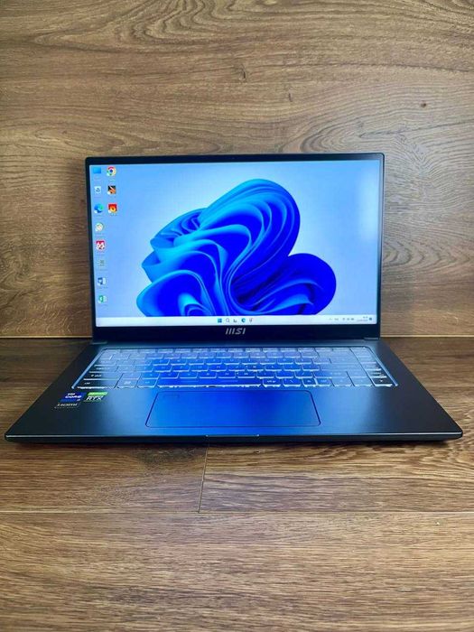 MSI Prestige 15 A12UC\ RTX 3050 4 ГБ\i7-1280P, 14 ядер / 20 потоків\ SSD 512 ТБ NVMe\16 ГБ DDR4