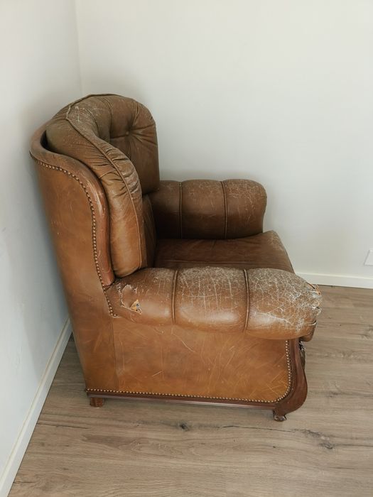 2 Poltrona/Sofá de um lugar para restauro