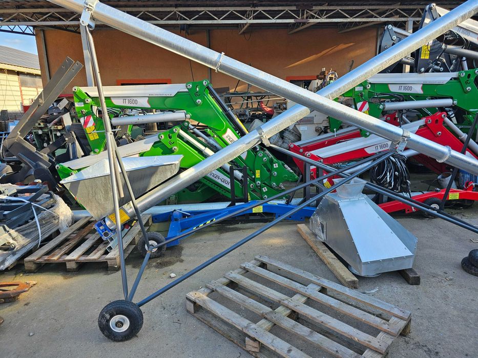 Nowe elementy przedłużające przenośnik ślimakowy żmijka do zboża