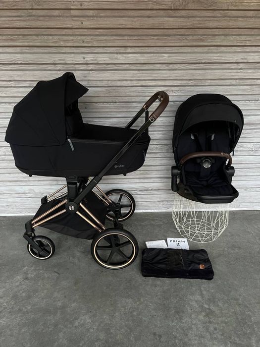 Cybex Priam 4.0 на шасі Rose Gold 3в 1