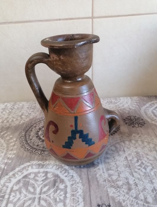 Jarras decorativas de barro