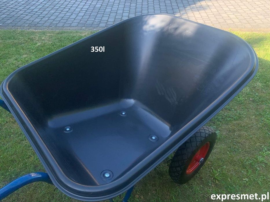 Taczka japonka wózek dwukolowy 350L Promocja!