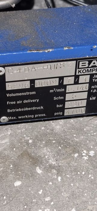 Compressor Bauer Mergulho