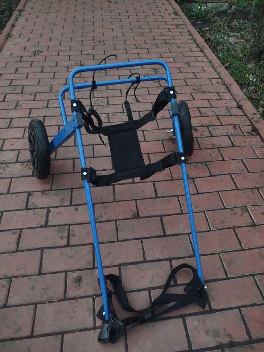 Інвалідний візок для вівчарки лабрадора великої собаки. Виготовлення