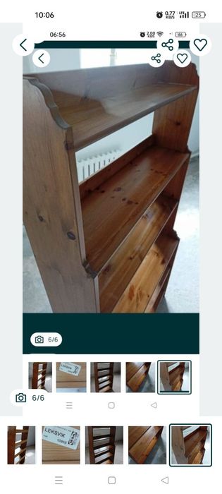 Regał ikea leksvik