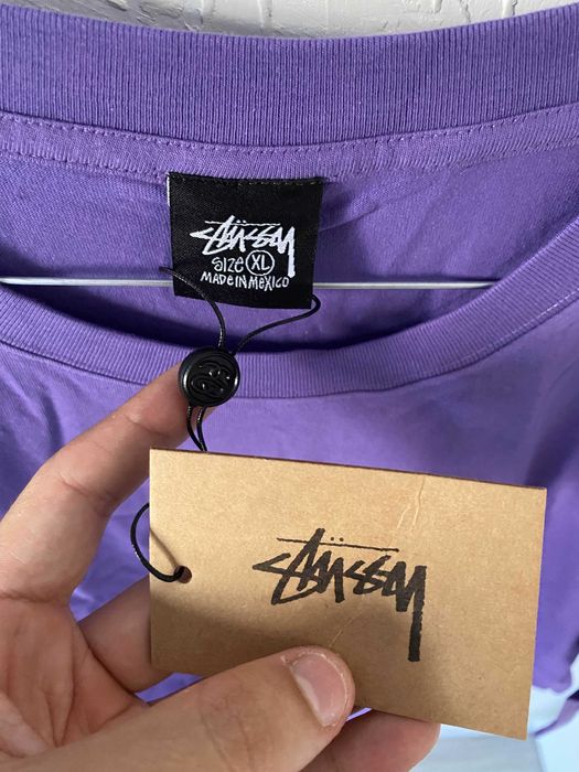 Stüssy Purple Graphic Tee