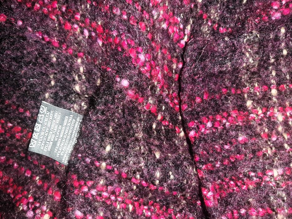 Casaco de alpaca e mohair Throttleman