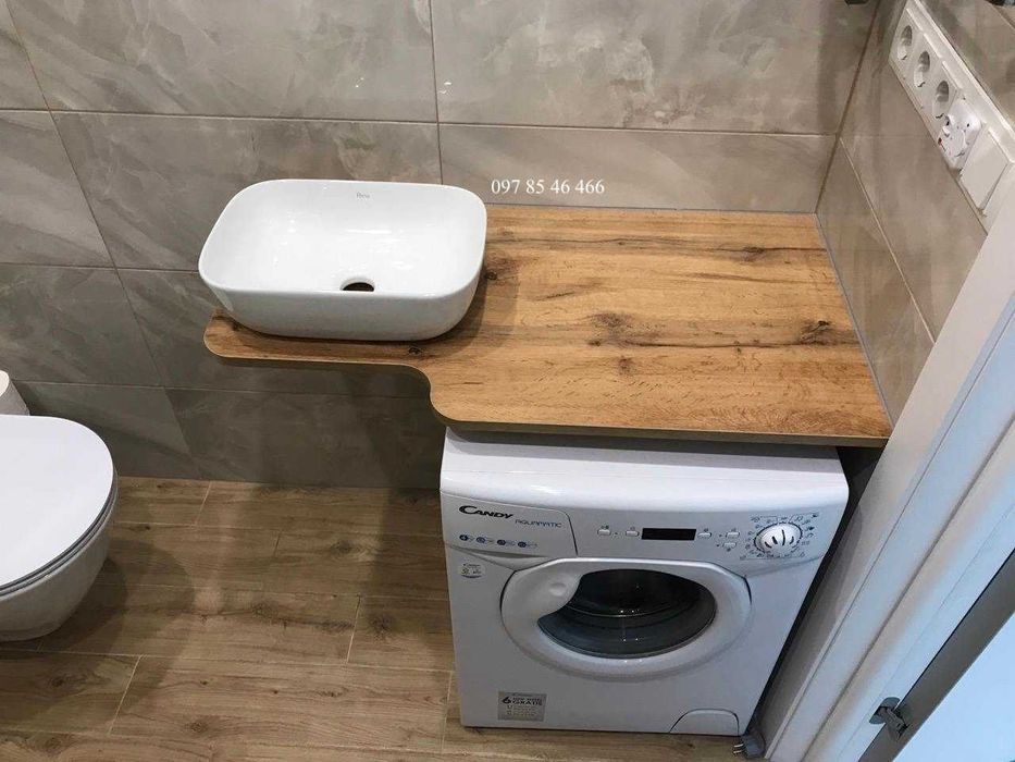 Умивальник суцільний і стільниця без швів під замовлення любі розміри