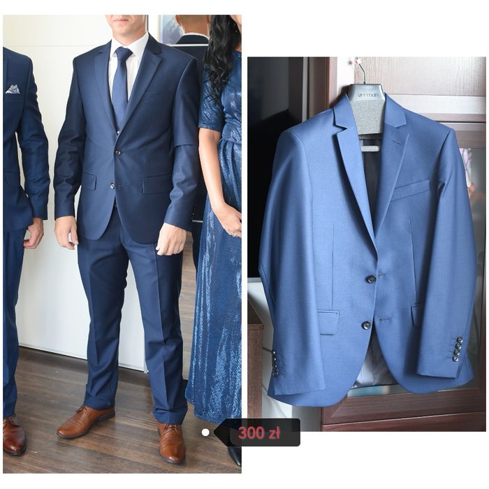 Garnitur granatowy S