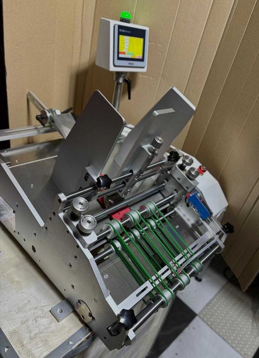 Etykieciarka-Podajnik automatyczny-Cobot-Robot-Drukarka Kartridżowa