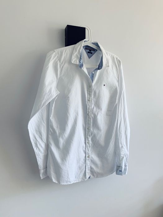 Biała koszula Tommy Hilfiger basic