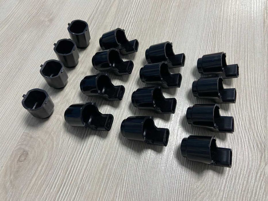 Заглушки парктроника BMW Audi Mercedes в бампер абс пластик розпродаж