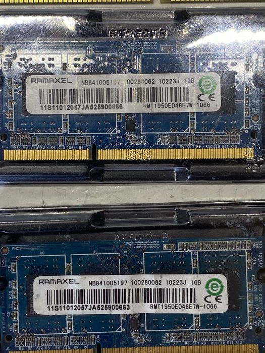 Оперативна память ddr256mb/ddr3 so dimm1gb