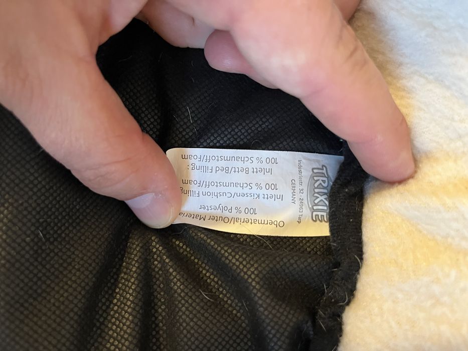 Trixie Jimmy Legowisko dla psa lub kota czarne