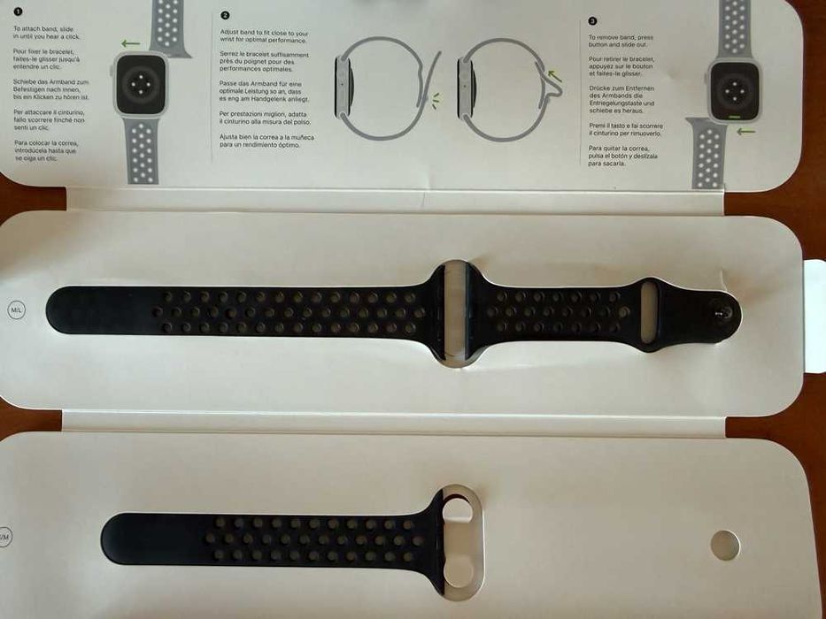 Vendo Apple Watch 10, de 46mm, em Titânio (GPS e celular). Está imaculado, como novo