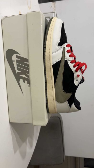 buty air jordan 1 low Travis Scott Olive