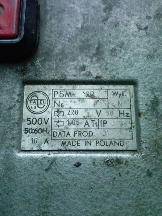 Rozdzielnica/Wyłacznik /500v 600v