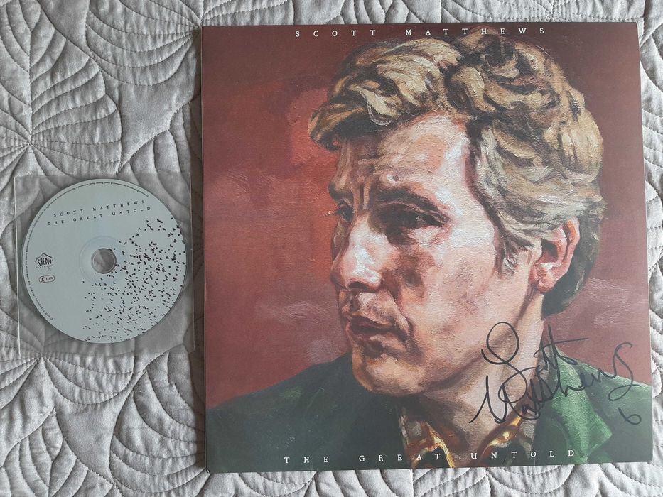 Scott Matthews - The Great Untold - UK - CD e Vinil LP Autografado