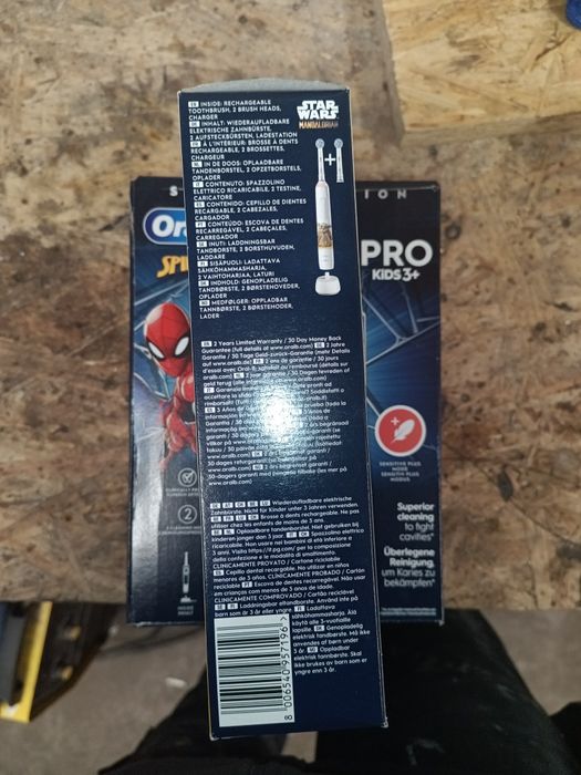 Szczoteczka Elektryczna ORAL-B Junior PRO STAR WARS DLA DZIECI YODA