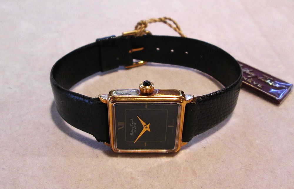 80's Relógio de Senhora MATHEY-TISSOT Tank Mov. Mec. NOVO Stock Antigo