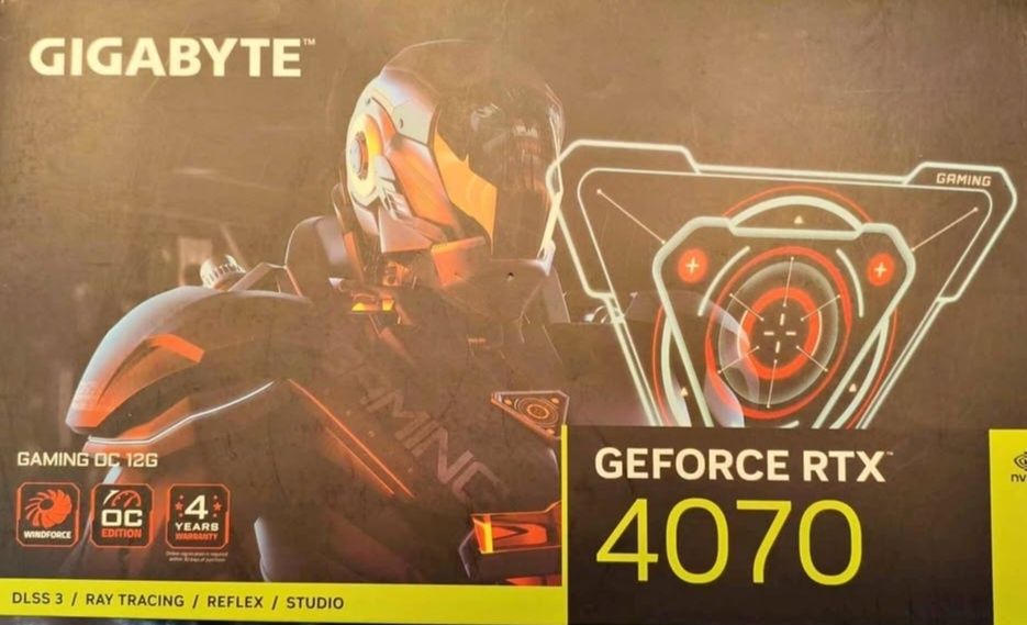 Gigabyte GeForce RTX 4070 Gaming OC 12GB