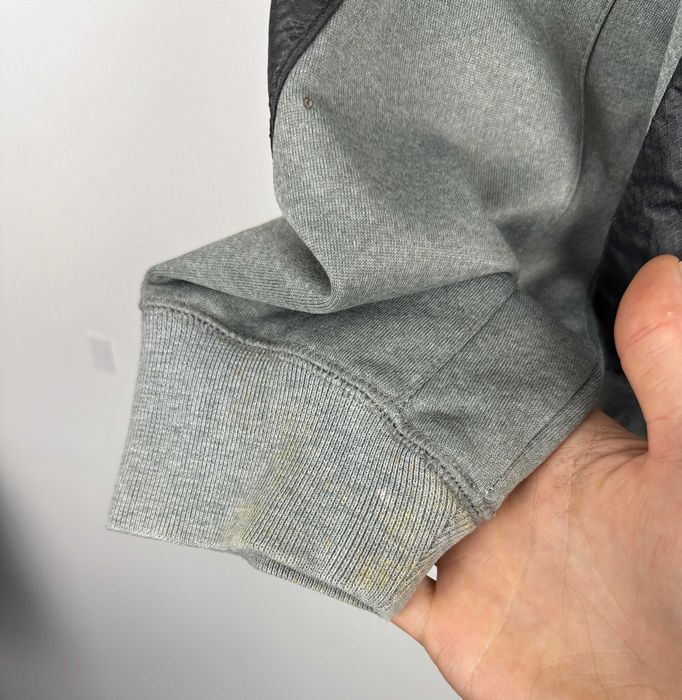 Bluza kurtka męska Nike z kapturem tech szara r. M