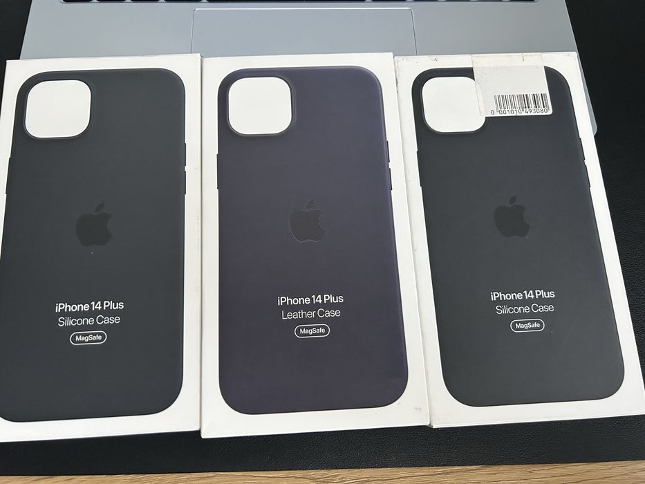 Оригінальні чохли Apple для iPhone 14 Plus. Midnight.